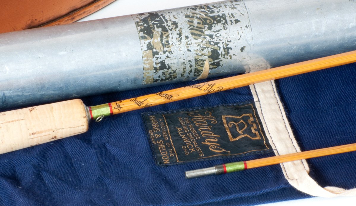 Hardy Palakona "The Special Fly Rod" - handle grip detail