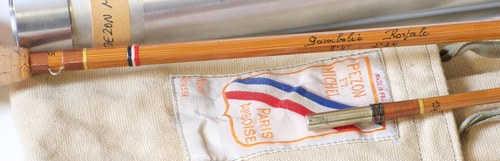 Pezon et Michel "Parabolic Royale" Bamboo Rod 7'4 2/1 5wt