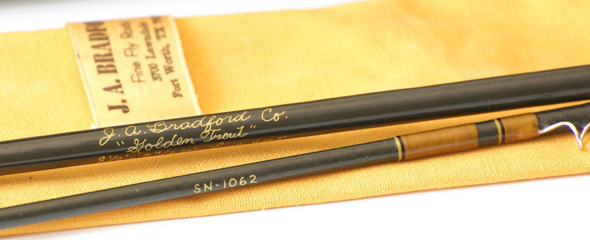 Bradford, John -- "Golden Trout" 8'6 4/5wt Graphite Fly Rod 