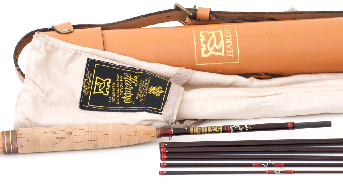 Hardy Smuggler DeLuxe 7' 5wt 6 pc. Graphite Fly Rod - handle grip detail