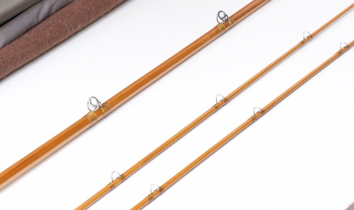R.L. Winston Bamboo Rod SF-era 8'6" 2/2 #6 - rod sections with wraps