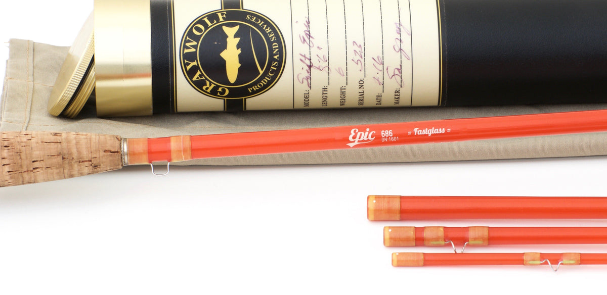 Graywolf Rods - Swift Epic Model 686 Fiberglass Rod 
