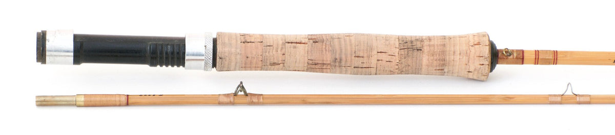 R.L. Winston Bamboo Rod SF era 8' 2/1 #5 - maker signature and rod markings