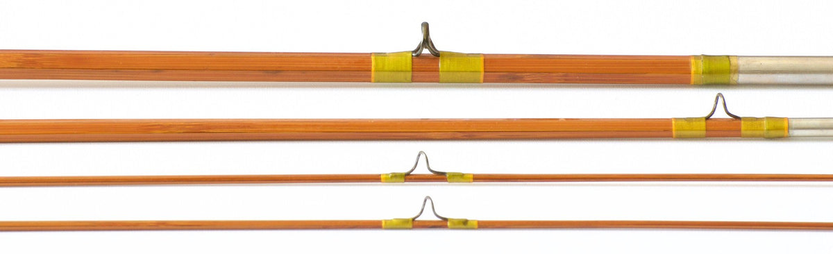Phillipson Pacemaker Bamboo Rod 8'6 3/2 6wt - guides and thread wrapping