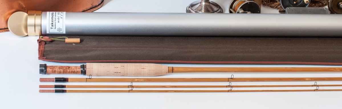 Takemoto Hollowbuilt Bamboo Rod - 8'4 3/2 5wt
