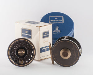 Hardy Golden Prince 5/6 fly reel and spare spool