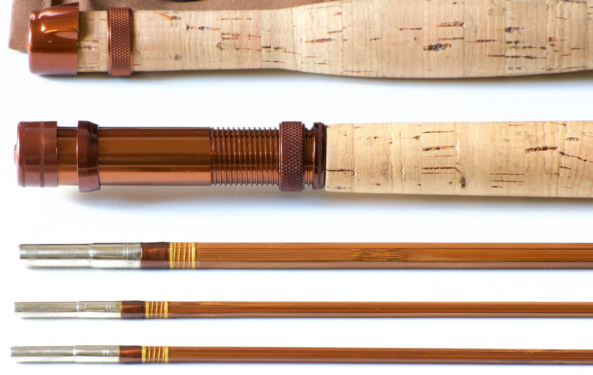 Phillipson Peerless Dry Fly Special Bamboo Rod 8'6" 3/2 6wt (2 rods in one!) 