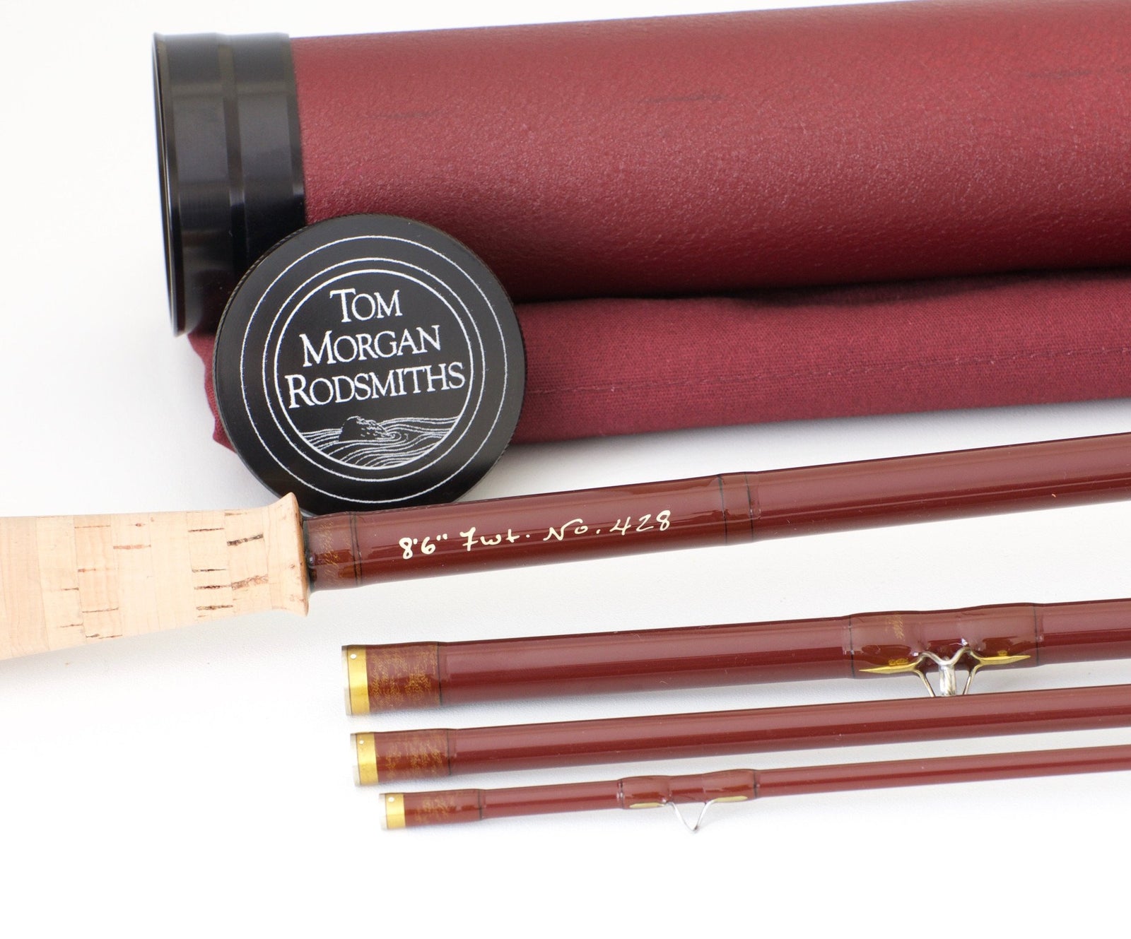 Tom Morgan Rodsmiths / Graywolf - 8'6 7wt Fiberglass Fly Rod 