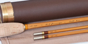 Jennings, Homer -- 7'6 2/2 4wt Bamboo Rod 