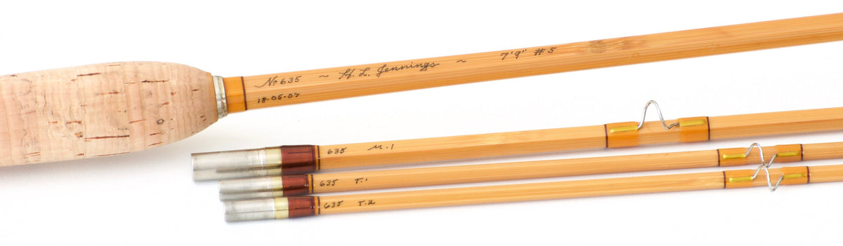 Jennings, Homer -- 7'9 3/2 5wt Bamboo Rod 