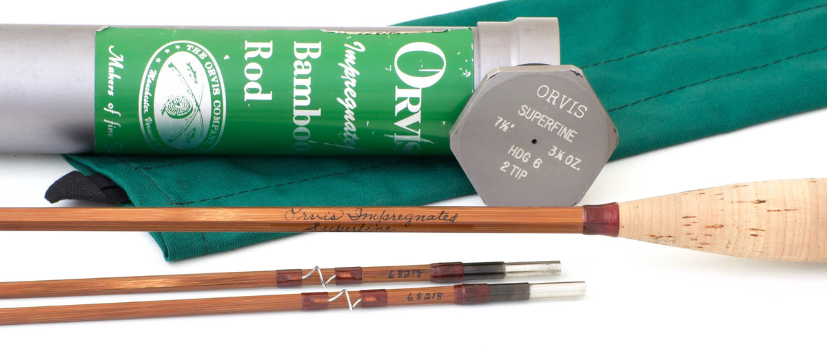 Orvis Superfine 7'6 5wt Bamboo Rod