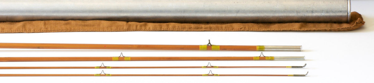 Phillipson Pacemaker Bamboo Rod 8'6 3/2 6wt - full rod assembled view