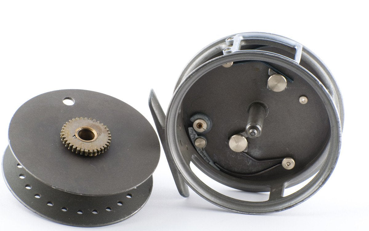 JW Young Beaudex 4" fly reel with box 