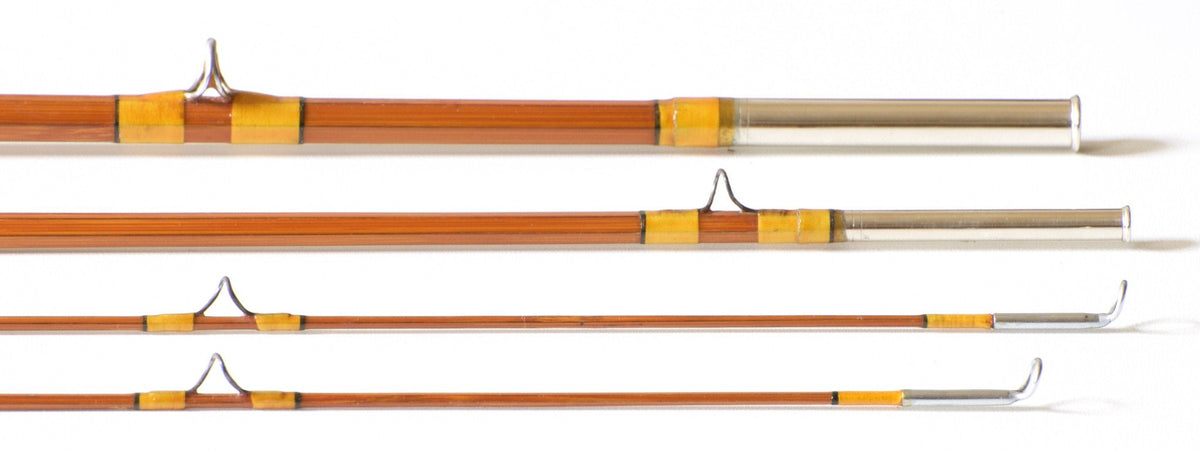 bamboo fishing pole with 2 eyelets Phillipson Powr Pakt Bamboo Rod 8'6 3/2 5wt