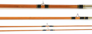 Phillipson Premium Bamboo Rod 8'6 3/2 5-6wt - guides and thread wrapping