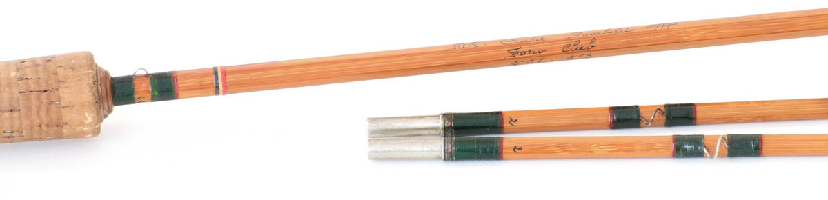 Pezon et Michel "Fario Club" Bamboo Fly Rod -- 8'5 2/2 5-6wt 