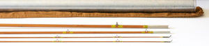Phillipson Pacemaker Bamboo Rod 8'6 3/2 6wt - full rod assembled view