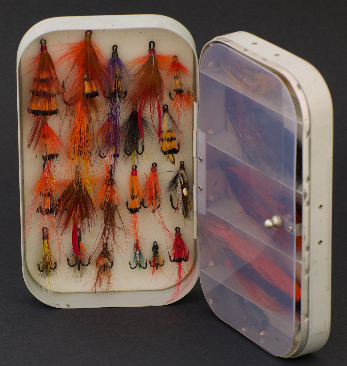 Wheatley Fly Box w/ Salmon Flies