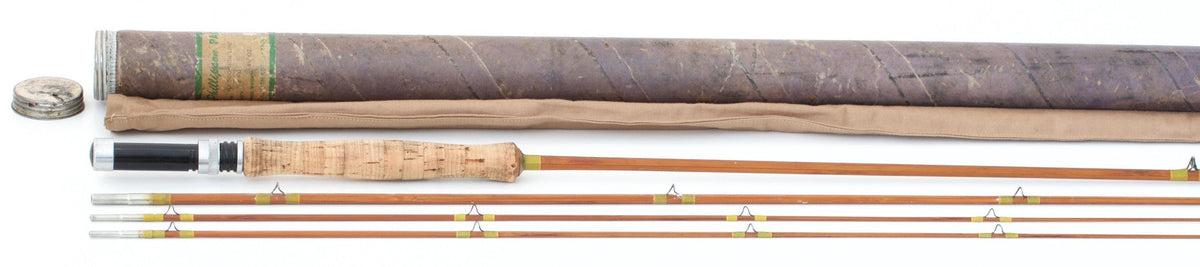 Phillipson Pacemaker Bamboo Rod 8' 3/2 5wt - maker signature and rod markings