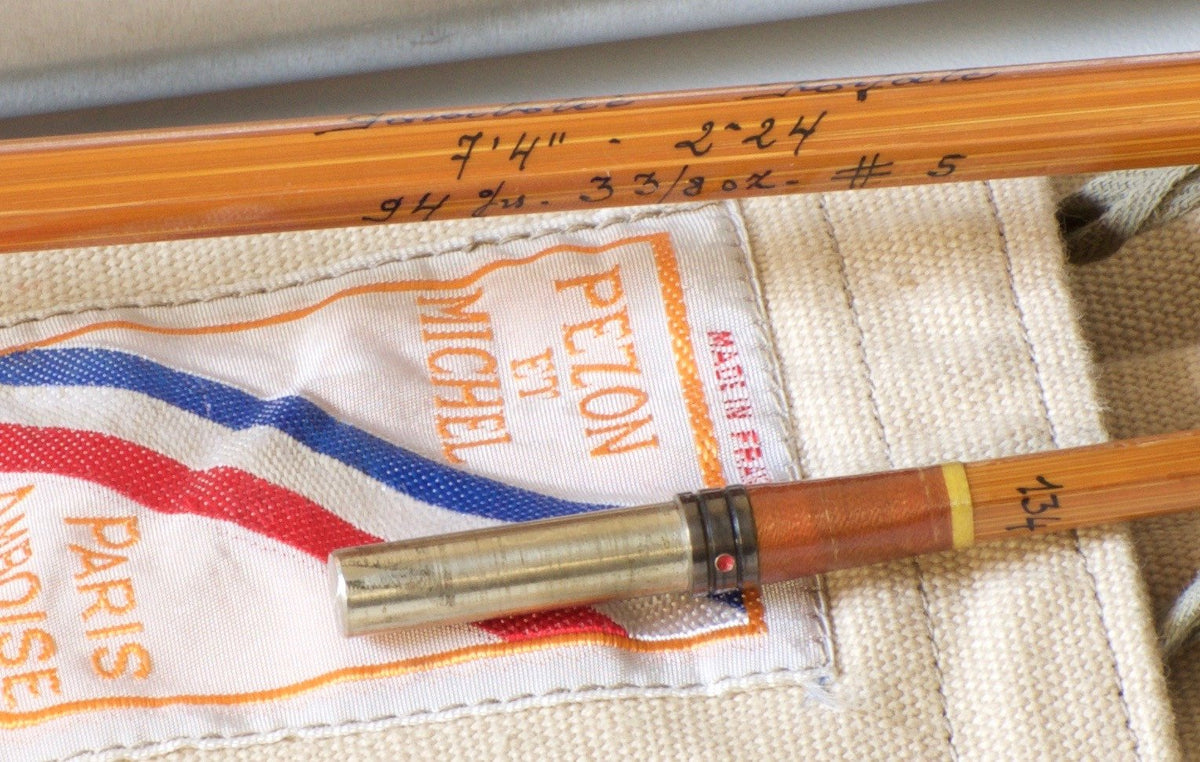 Pezon et Michel "Parabolic Royale" Bamboo Rod 7'4 2/1 5wt 