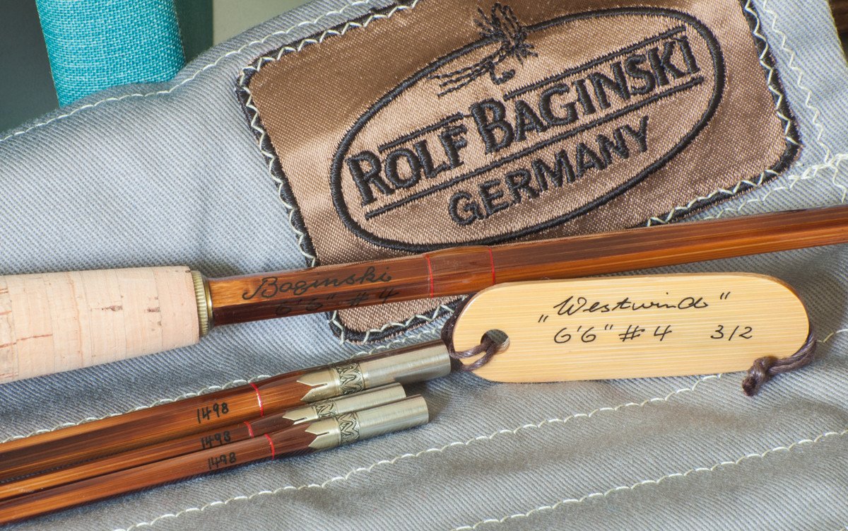Baginski, Rolf - "Westwind" Bamboo Rod 6'6 3/2 4wt 