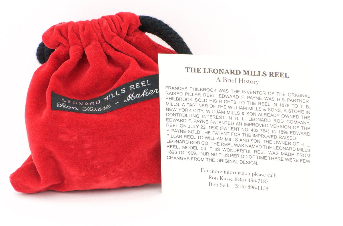 Ron Kusse Leonard Mills Model 50 fly reel 