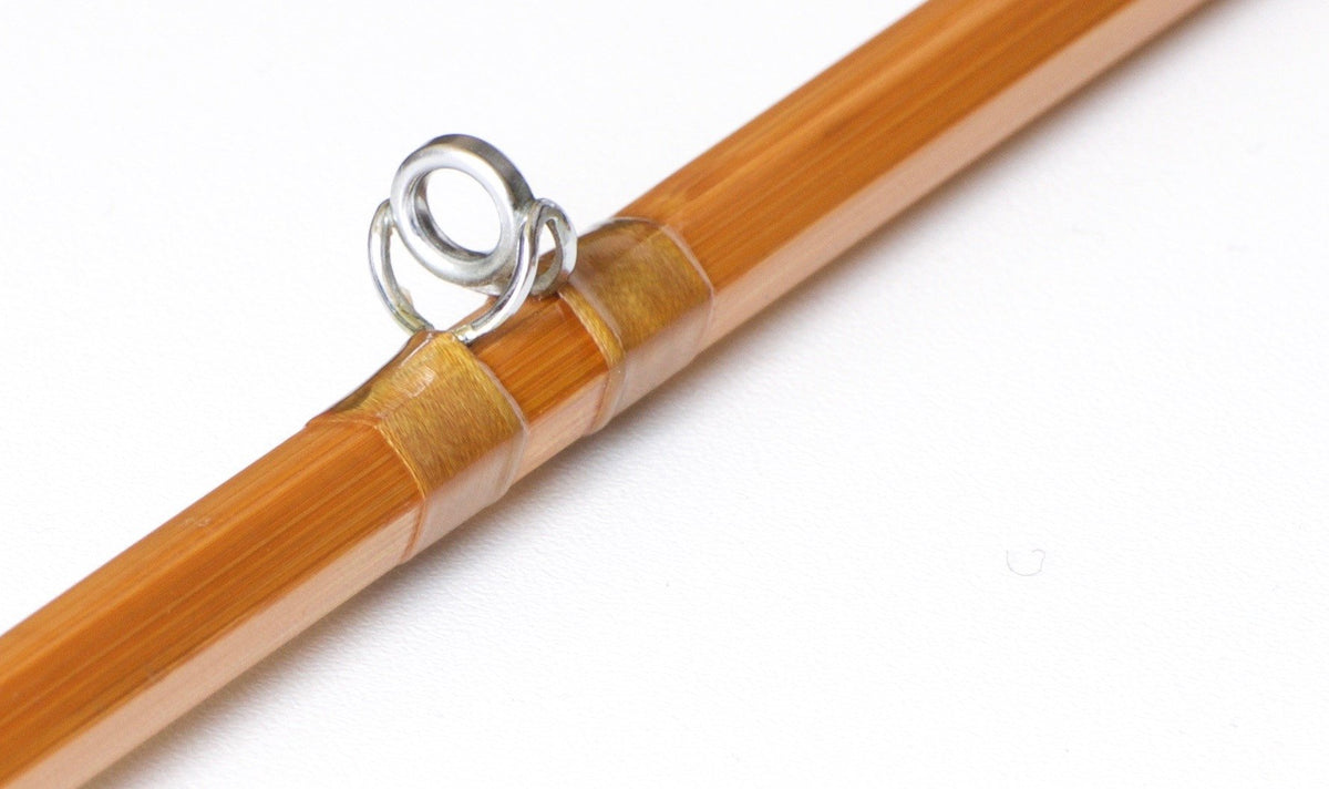R.L. Winston Bamboo Rod SF-era 8'6" 2/2 #6 - rod sections with guides and wraps