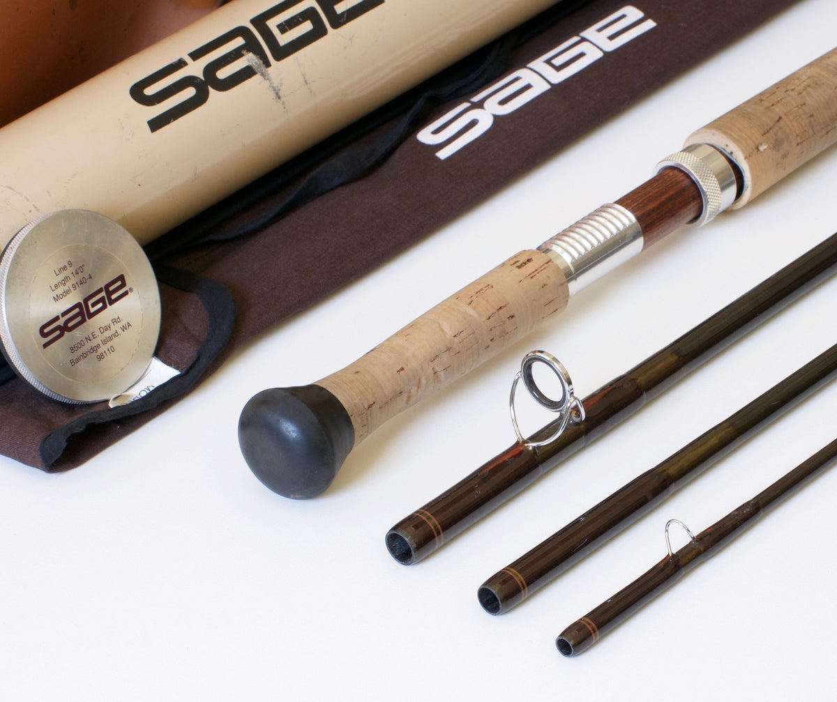 buy sage graphite b9140-3 gfl fly fishing rod Sage GFL 9140-4 Graphite III 14' - 9 weight Fly Rod