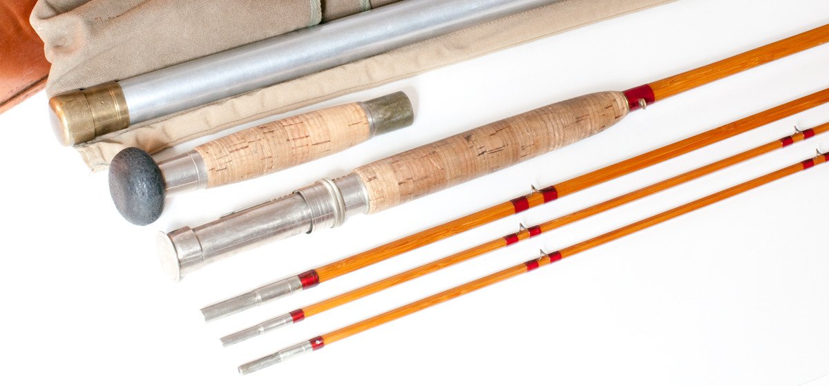 Leonard, HL - Pre-Fire Salmon Bamboo Rod 10'6" 3/2 