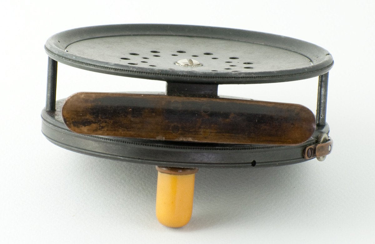 Hardy Perfect 3 7/8" 1906 Check with Hardy leather case 