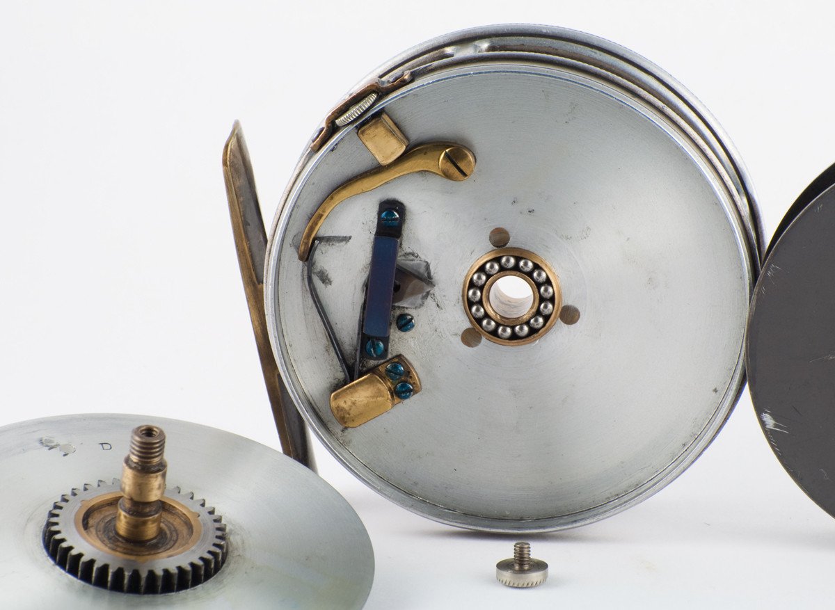 Hardy Perfect 3 5/8" 1912 fly reel w/ "D" stamp! 