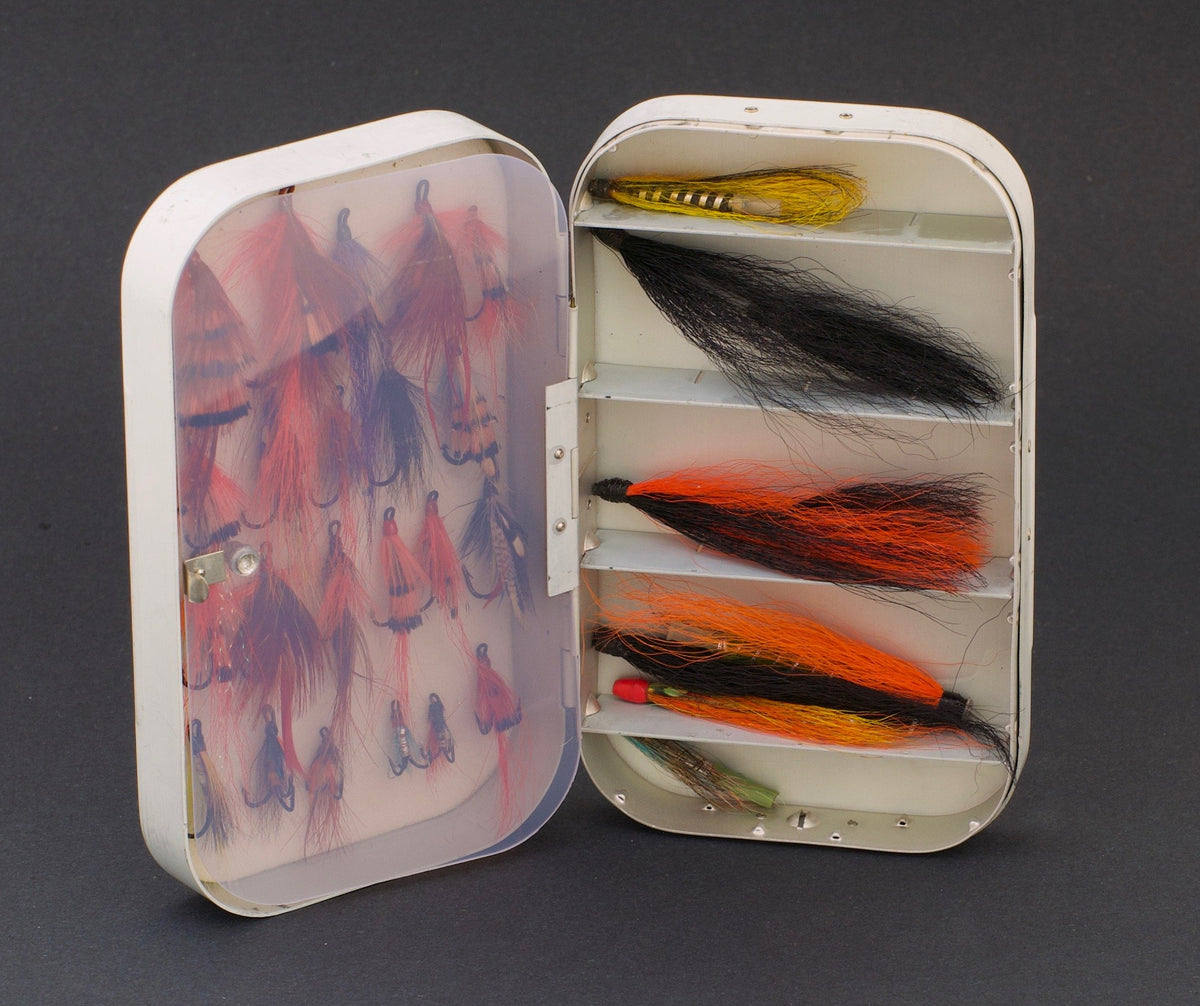 Wheatley Fly Box w/ Salmon Flies