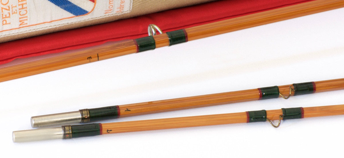 Pezon et Michel Super Parabolic PPP, "Featherweight" Type Glenn Clark Bamboo Rod 6'3 5wt
