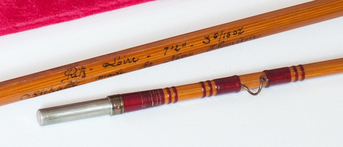 Pezon et Michel Ritz Loire Bamboo Rod 7'2 5wt