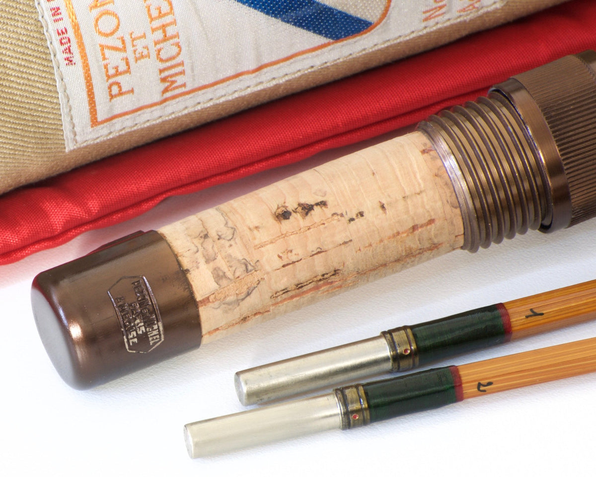 Pezon et Michel Super Parabolic PPP, "Featherweight" Type Glenn Clark Bamboo Rod 6'3 5wt