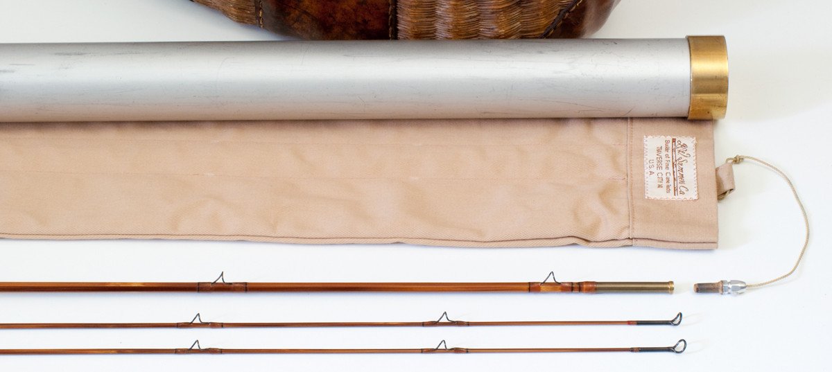 Bob Summers Midge Deluxe Bamboo Rod 6'4" 2/2 #4 - detail view