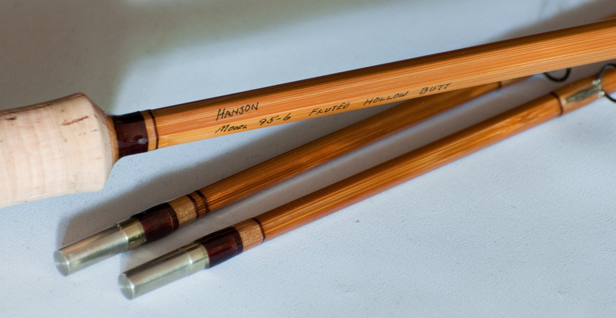 Hanson, Leon - 8'6 2/2 6-7wt Bamboo Rod 