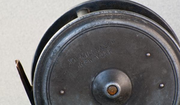 Dingley Fly Reel 3 1/2" William Mills & Son -  Caged Spool Fly Reel