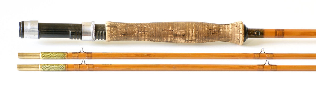 R.L. Winston Bamboo Fly Rod SF-era 9' 2/2 4 1/2 oz. - maker signature and rod markings