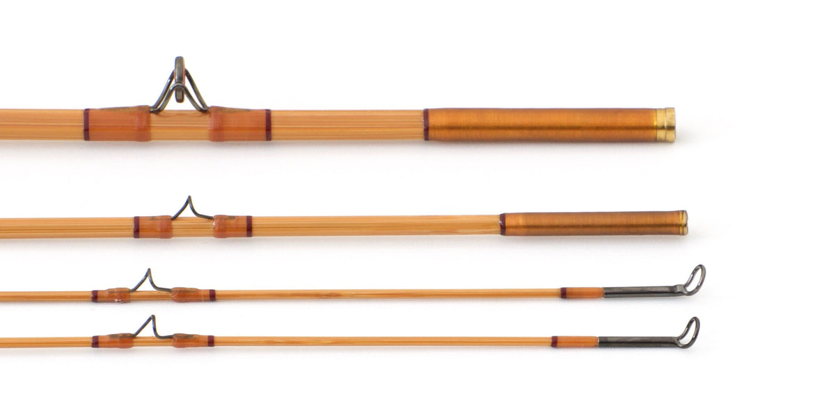 R.L. Winston Bamboo Rod 7'6" 3/2 #4 - rod sections with wraps