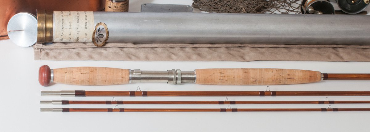 Orvis Salmon 9'6" Bamboo Rod - early and collectible
