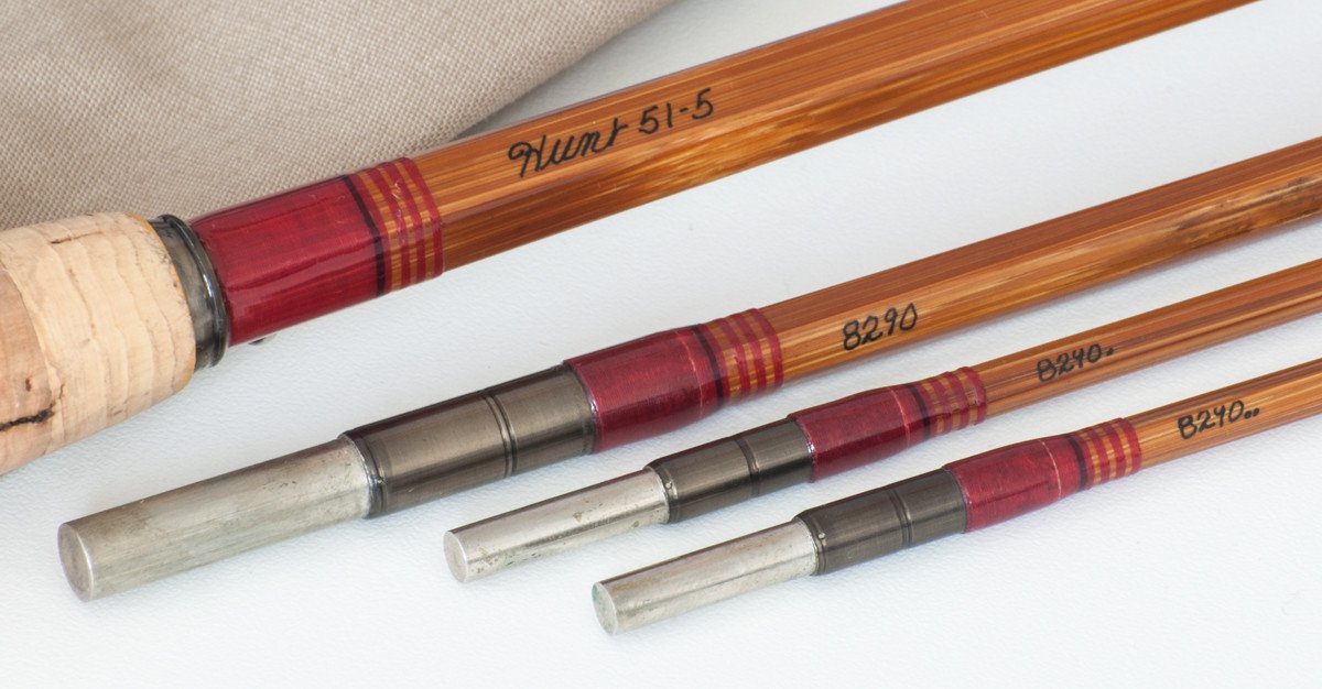 HL Leonard Model 51-5 Hunt Bamboo Rod 8'6 3/2 #5 - Spinoza Rod Company