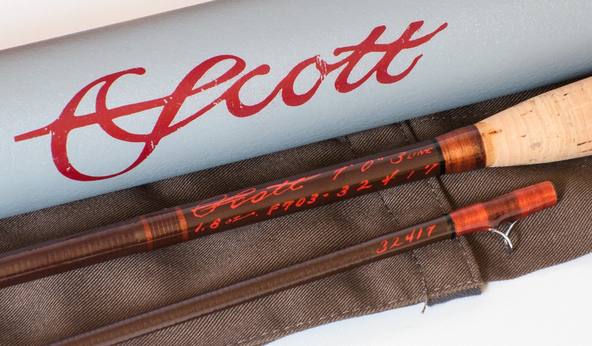 Scott Fiberglass Fly Rod - 7' 3wt 2 piece