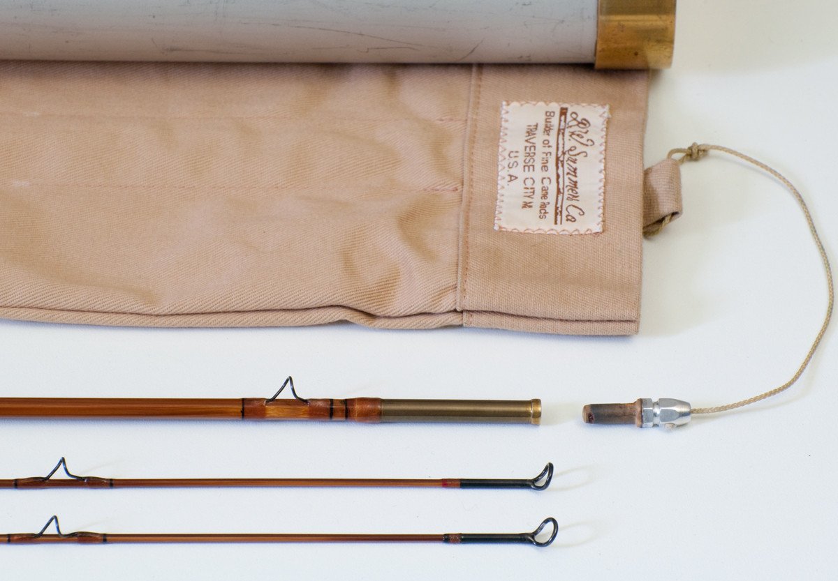 Bob Summers Midge Deluxe Bamboo Rod 6'4" 2/2 #4 - overall view