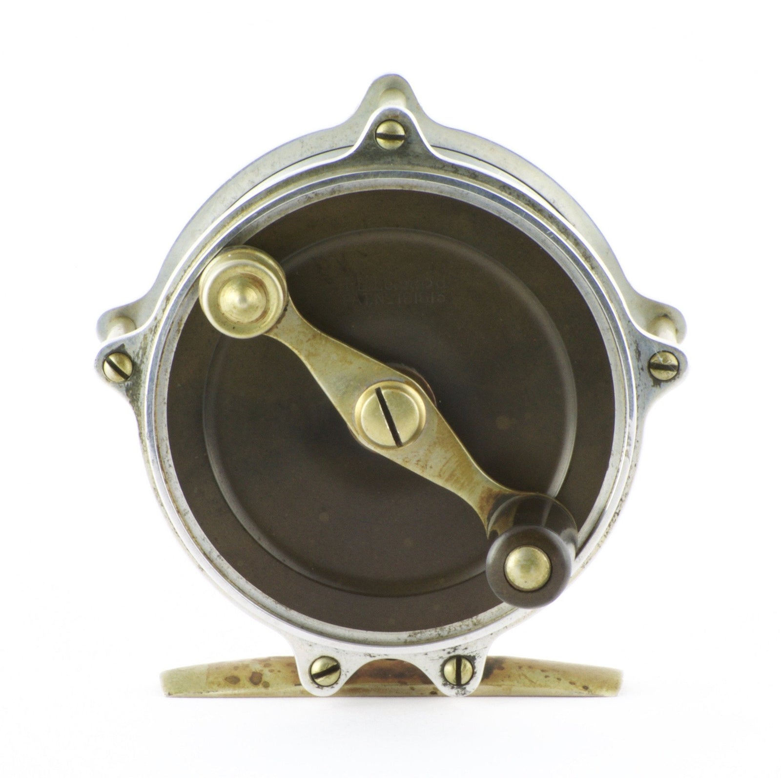 Julius Vom Hofe / H.L. Leonard -- 3" Raised Pillar Fly Reel