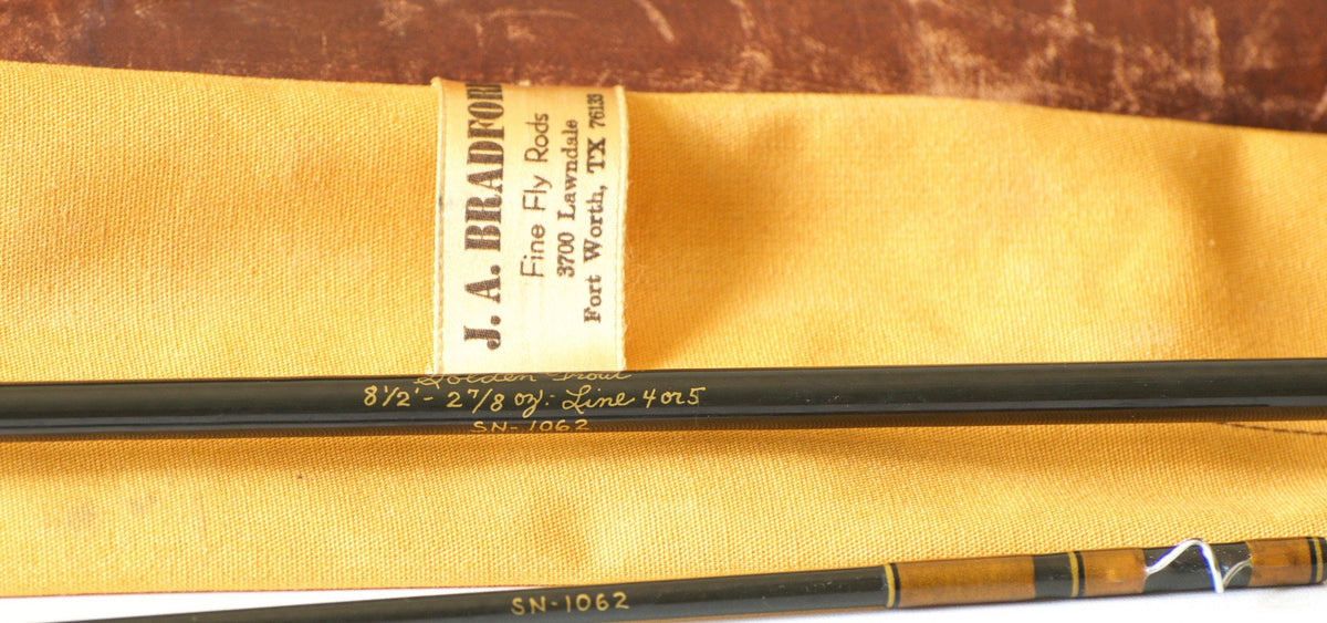 Bradford, John -- "Golden Trout" 8'6 4/5wt Graphite Fly Rod 