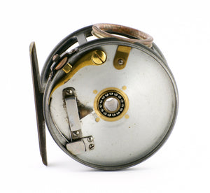 Hardy Perfect 3 3/4" Wide Drum 1912 Check Fly Reel 