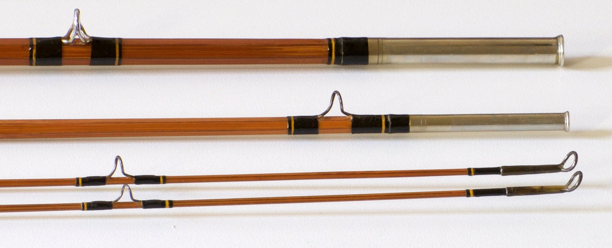 Phillipson Premium Bamboo Rod 8'6 3/2 5-6wt - ferrules and tips detail