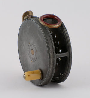 Hardy Perfect 3 1/8" 1912 check w/ red agate