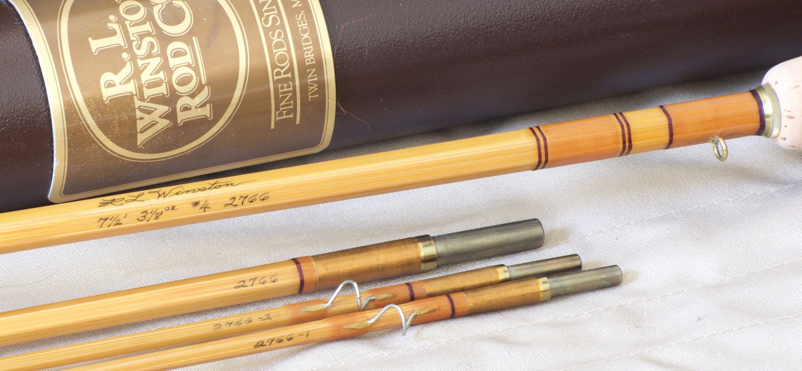 Winston Bamboo Rod 7'6 4wt 3/2